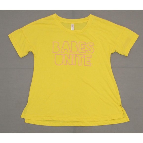 NEW Xhilaration Babes Unite Sleep T-Shirt Small - Picture 2 of 4